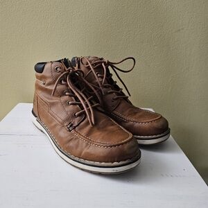 B52 by Bullboxer Men’s Gunner Lace Up Casual Boots Size 8 Cognac